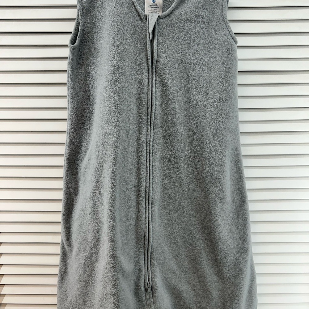 Halo size 18-24M XL SleepSack Wearable Blanket fleece  - Gray